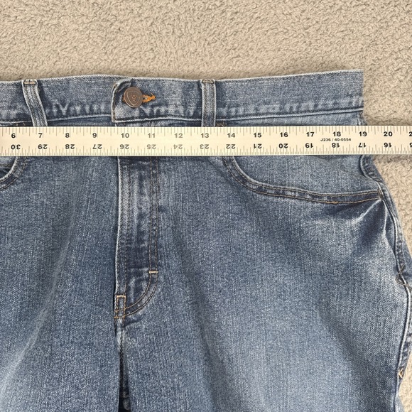 ARIAT REBAR M4 Jeans Mens 38x32 Relaxed Boot Cut Stone Wash - Picture 5 of 12